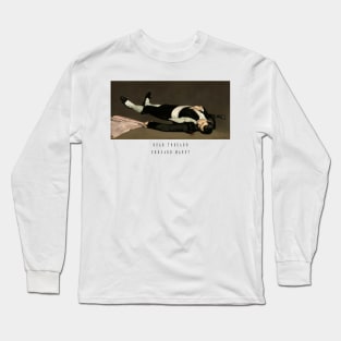 dead toreado painting by manet Long Sleeve T-Shirt